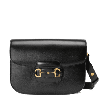 Gucci Horsebit 1955 Black Shoulder Bag